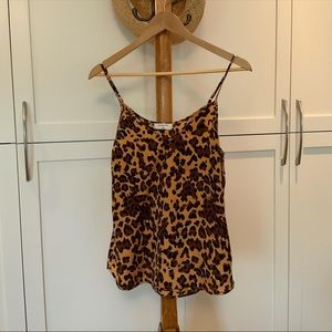 Aritzia Babaton Leopard Tank Top